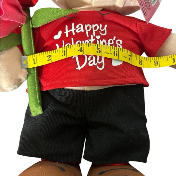 Peanuts Valentine's Day Plush Toy - Red, Black, Brown - Picture 9 of 9